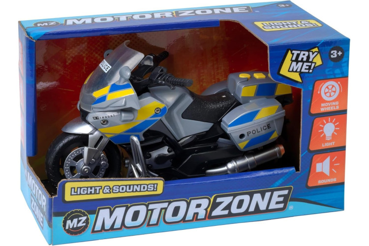 MOTOR ZONE POLICE BIKE EMERGENCY VEHICLE