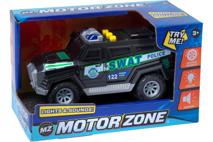 MOTOR ZONE POLICE SWAT EMERGENCY VEHICLE