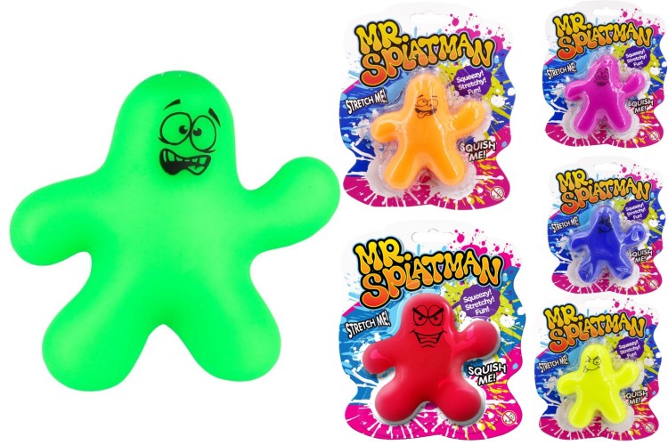 Mr Splatman Squish Toy Assorted Colours