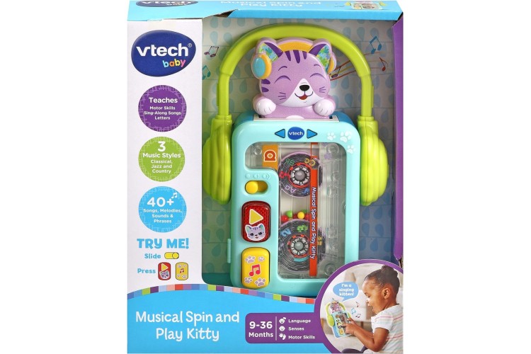 Vtech Musical Spin and Play Kitty