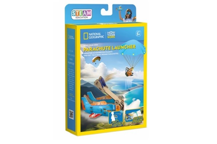 National Geographic Parachute launcher kit