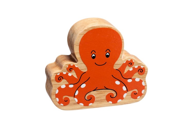 Natural orange octopus by Lanka Kade