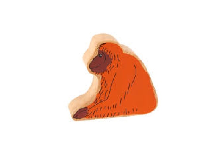 Natural orange orangutan by Lanka Kade