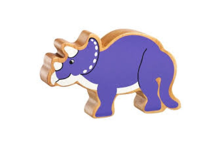 Natural purple triceratops by Lanka Kade