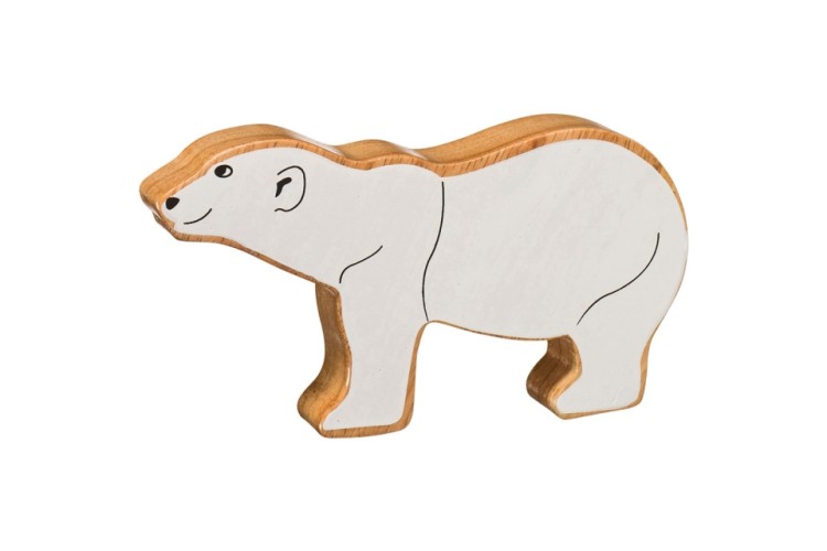 Natural white polar bear by Lanka Kade
