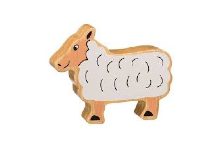 Natural white sheep by Lanka Kade