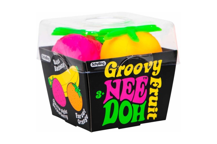 NeeDoh Groovy Fruit