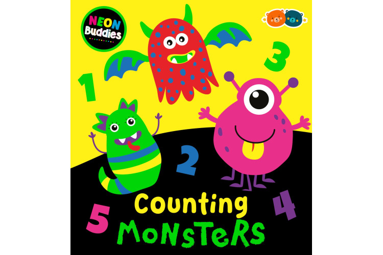 Neon Buddies Book – Counting Monsters