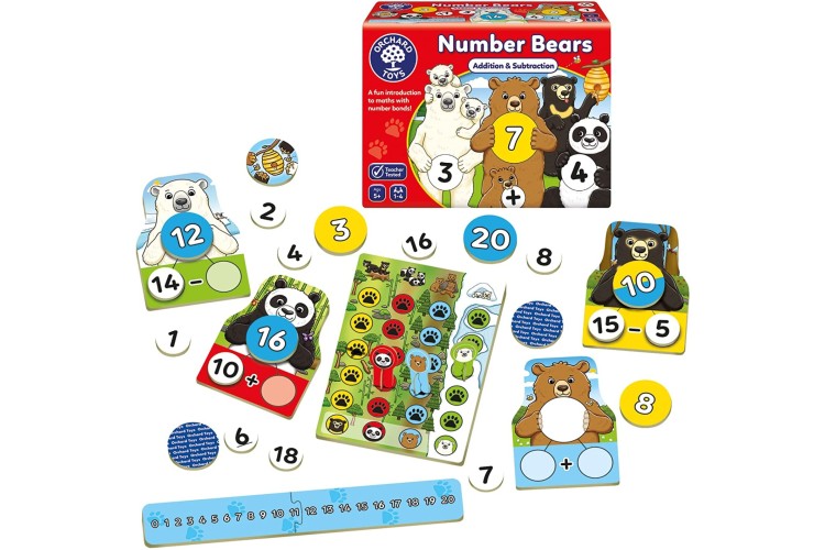 Number Bears Adding & Subtraction by Orchard Toys