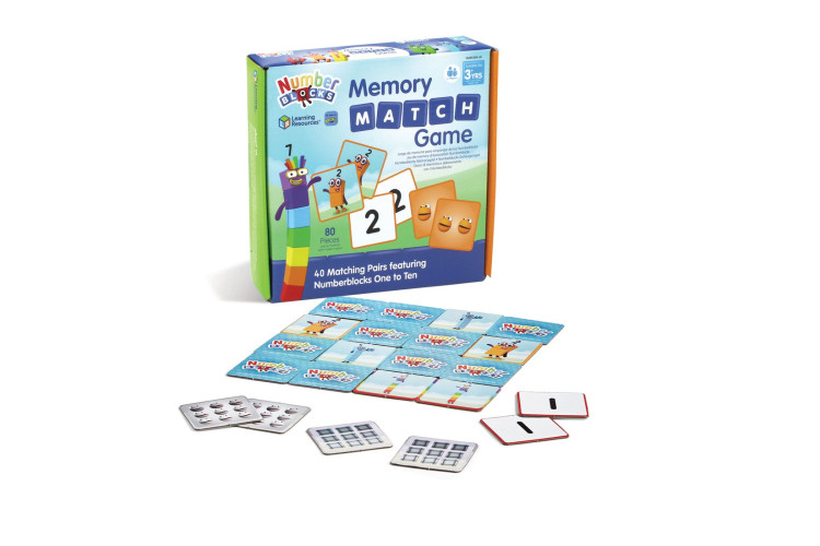 Numberblocks Memory Match Game