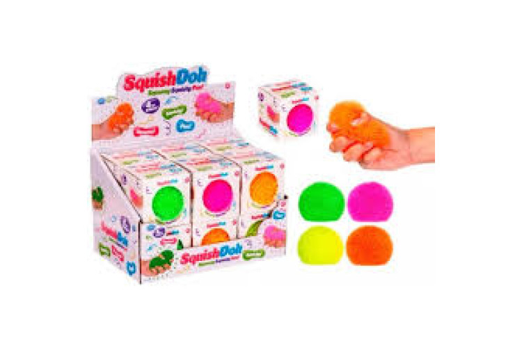 SquishDoh Squeezy Hairy Squish Ball Assortment