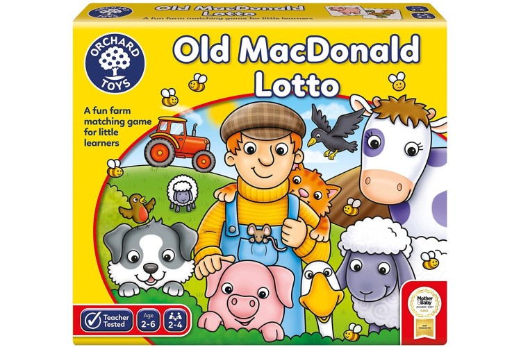 OLD MACDONALD LOTTO GAME ORCHARD TOYS