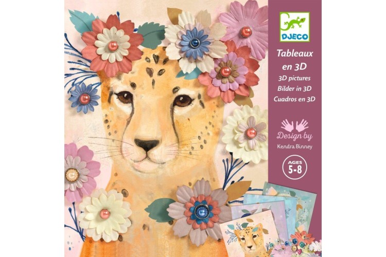 Paper Creations - Floral Wreaths by Djeco