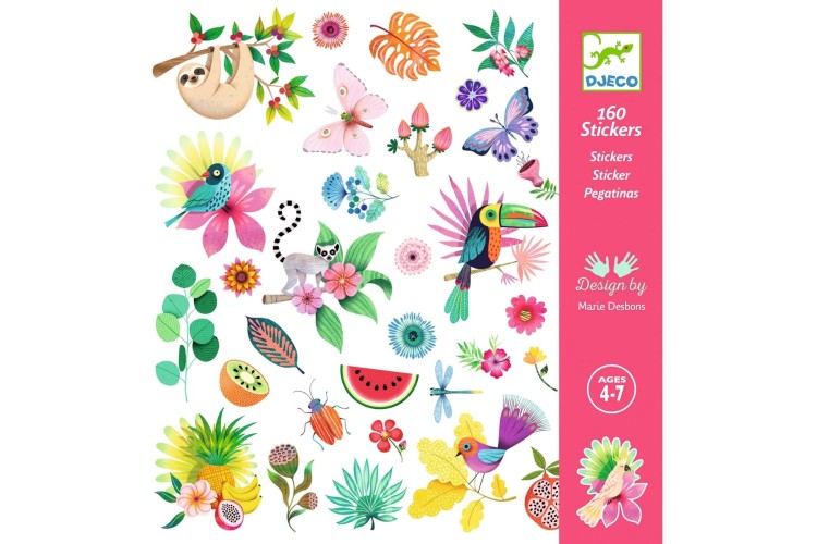 PARADISE STICKERS BY DJECO