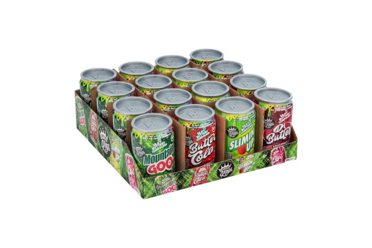 Parody Mini Soda Cans Mixed PDQ