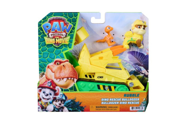 PAW Patrol: The Dino Movie, Rubble Dino rescue Bulldozer