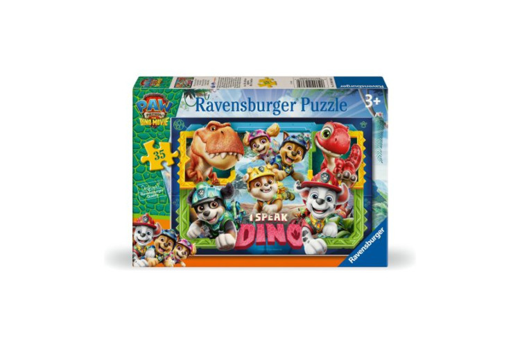 Paw Patrol 3 Dino Movie 35 Piece Jigsaw Puzzle