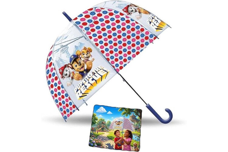 Paw Patrol Transparent Bell Umbrella 46cm 