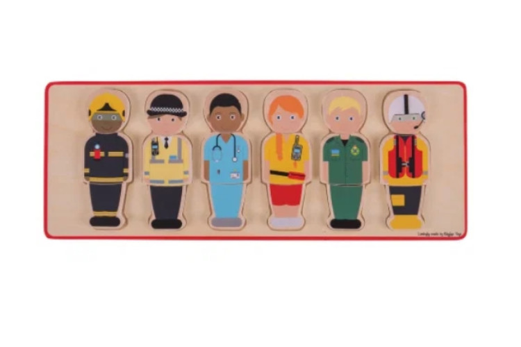 Bigjigs People Who Help Us Puzzle