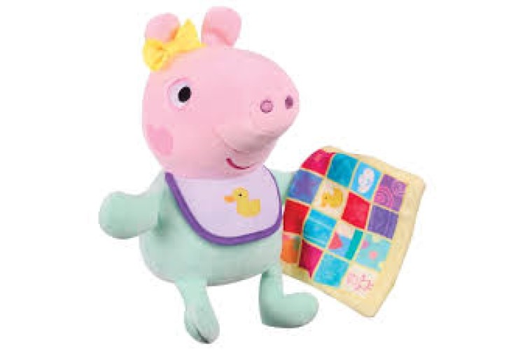 PEPPA PIG EVIE WITH BLANKET