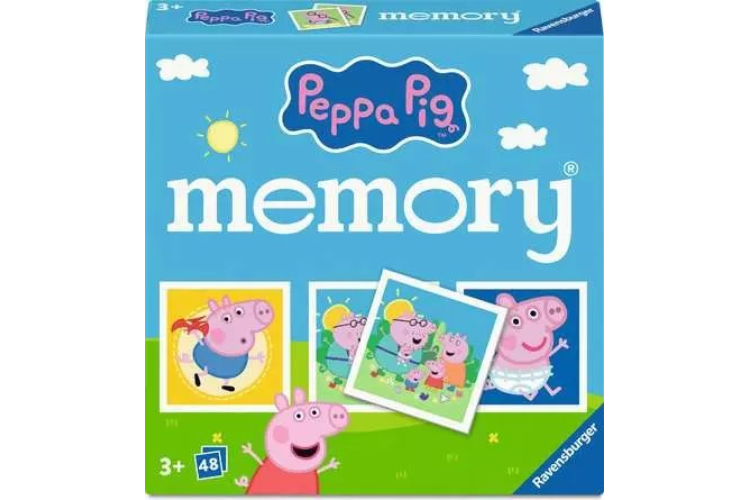 Peppa Pig Mini Memory Game - inc Evie