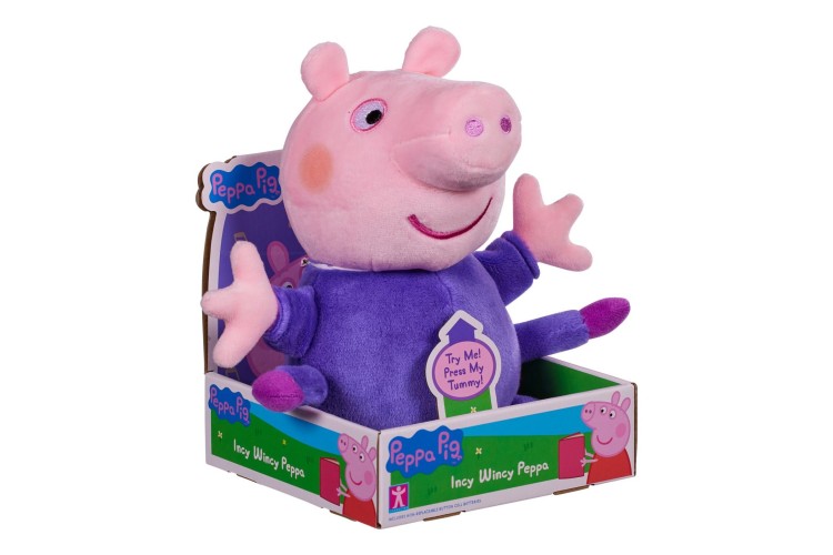 Peppa Pig Nursery Rhymes Incy Wincy Soft Toy