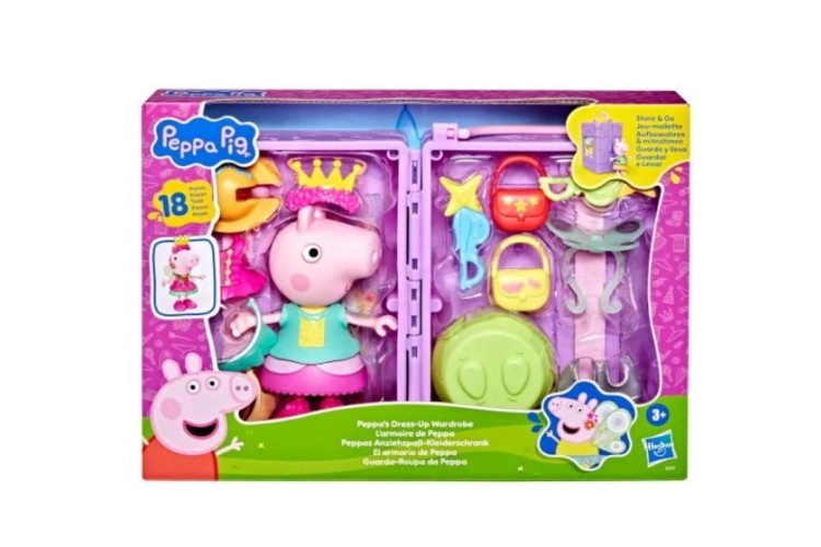 Peppa Pig Peppa's Dress-Up Wardrobe Playset