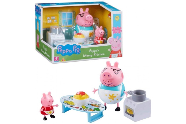 Peppa Pig Peppa's Messy Kitchen/Shoppring Trip