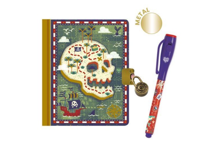 Secret Notebook Steve Little with Magic Pen DJECO