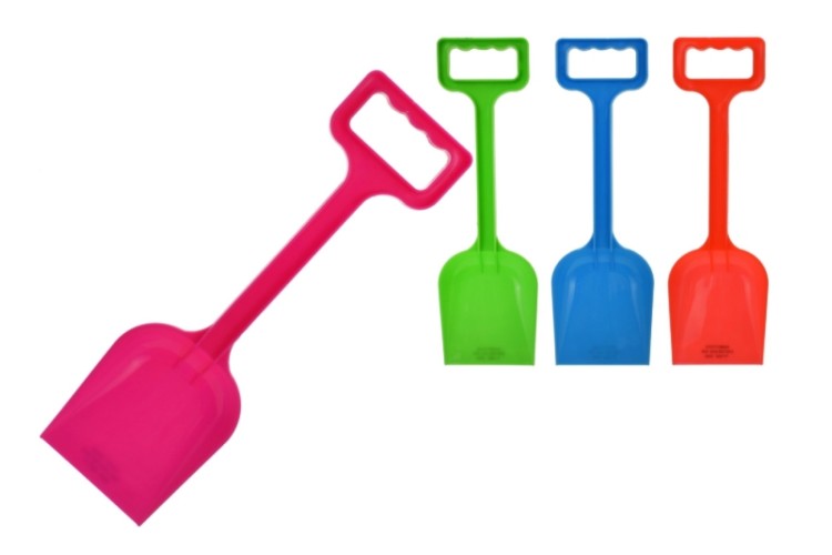 Plastic Spade Assorted Colours - 13
