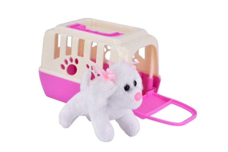 KTL Plush Dog In Carry Case