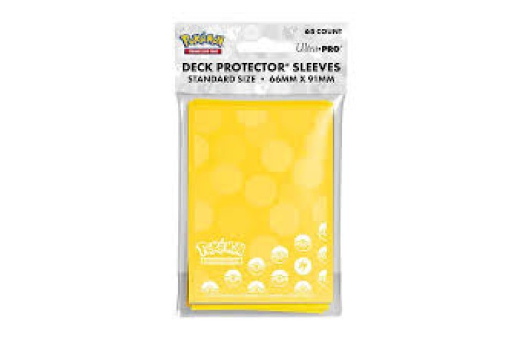 Pokémon Energy Deck Protector Sleeves - Lightning Type (65ct)