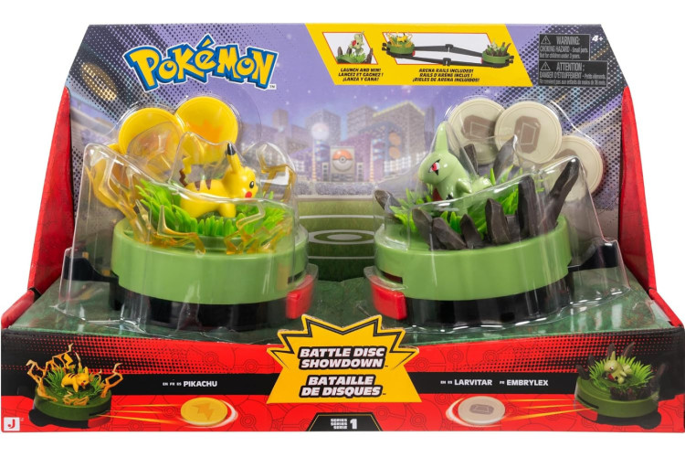 Pokemon - Battle Disc ShowDown Pikachu/Larvitar
