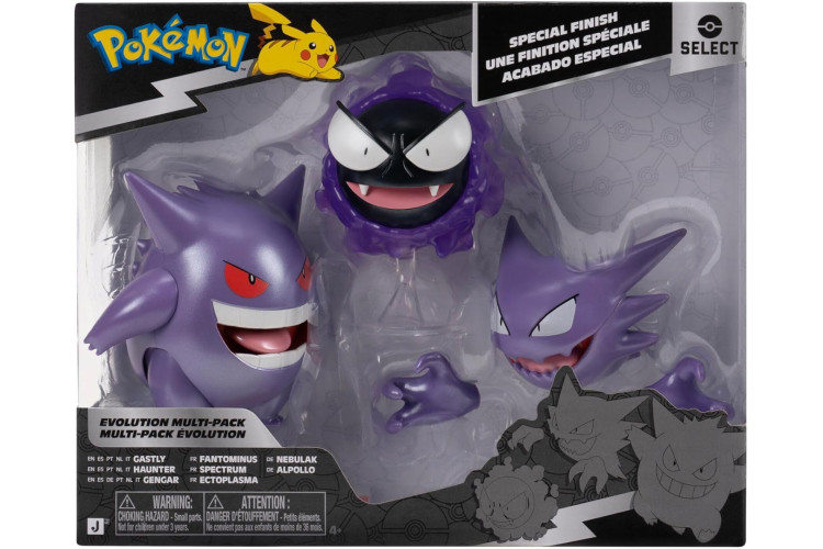 Pokemon - Evo 3Pk Gastly/Haunter/Gengar
