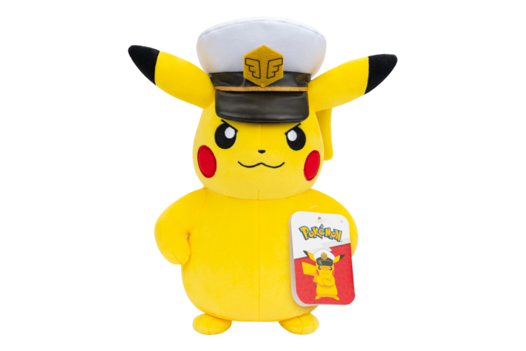 Pokemon 8in Plush Captain Pikachu