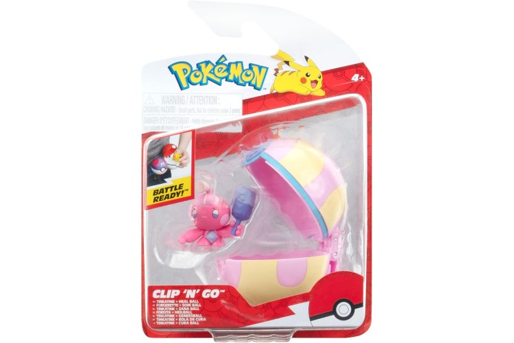 Pokemon Clip 'N' Go (Tinkatink with Heal Ball) W18