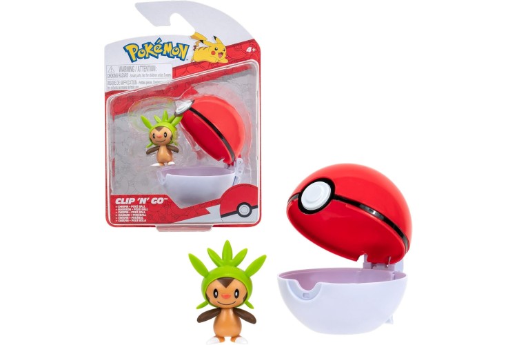 Pokemon Clip 'N' Go (Chespin & Poké Ball) W14