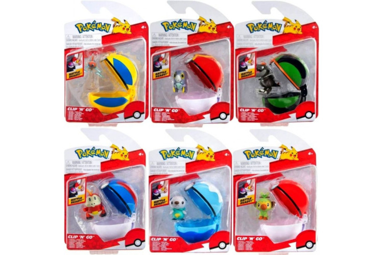 Pokemon Clip n Go Poke Ball Assortment