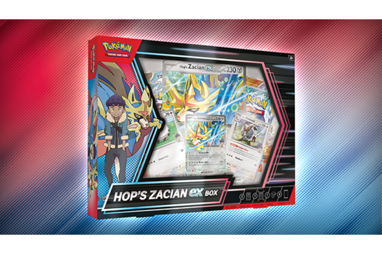 Pokemon TCG: Hop's Zacian Ex Box