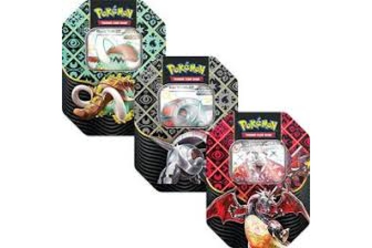 Pokemon TCG: Scarlet and Violet 4.5 Paldean Fates Tin Assorted
