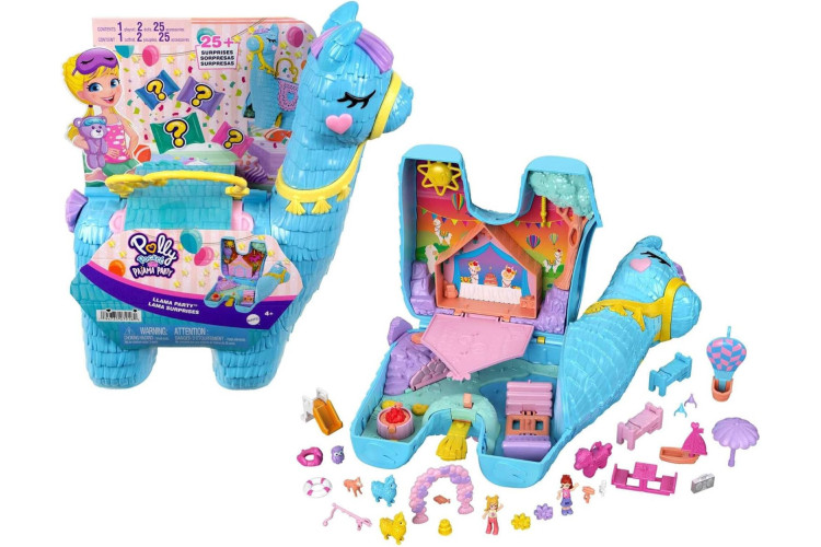 Polly Pocket Pajama Party Llama Party