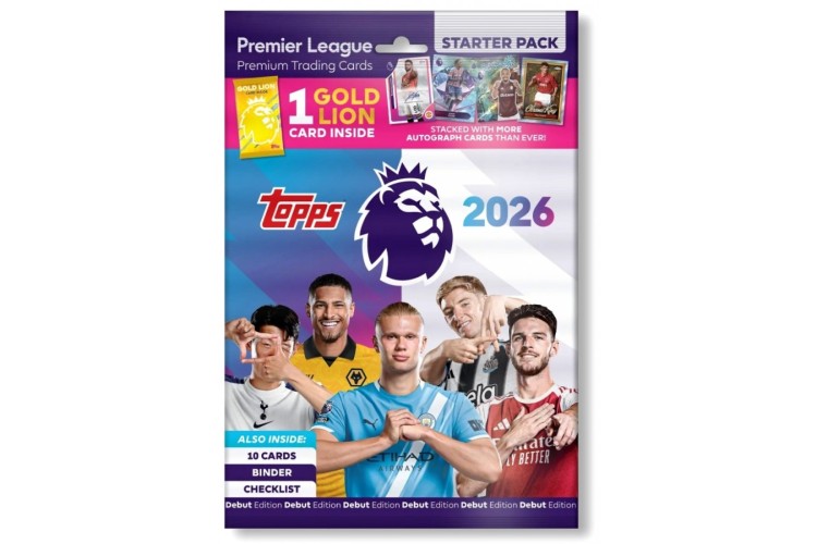 Premier League 2026 Trading Card Game Starter Pack