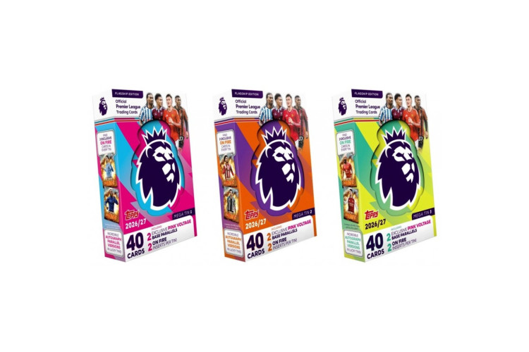 Premier League 2027 Trading Card Game Mega Tins