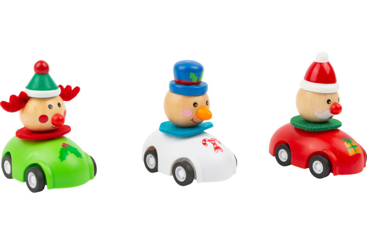 Pull-Back Christmas Cars by Small foot