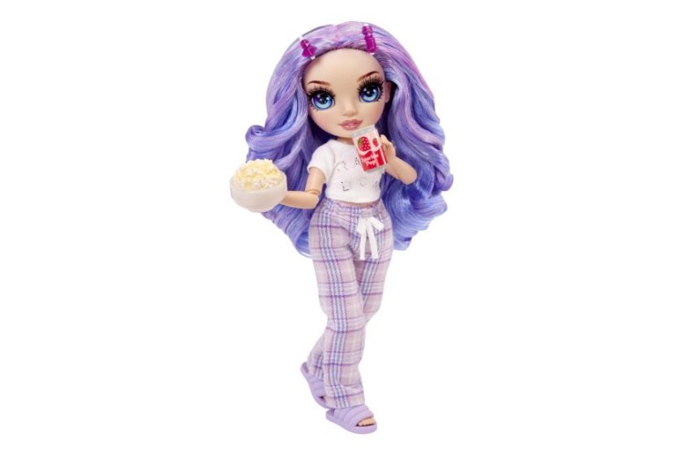 Rainbow High - Junior High - PJ Party Doll - Violet