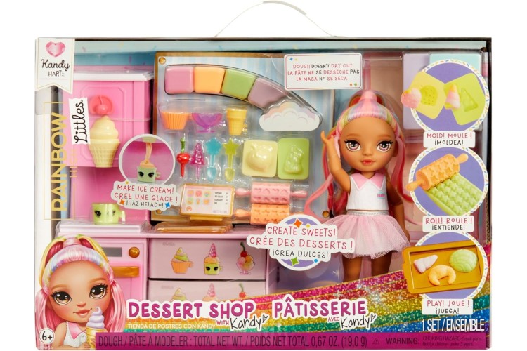 Rainbow High Little Dessert Shop with Kandy Playset