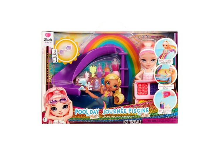 Rainbow High Little Pool Day w/ Blush Playset