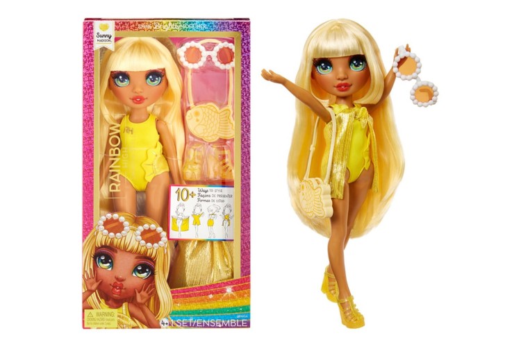 Rainbow High Swim and Style Fashion Doll - Sunny