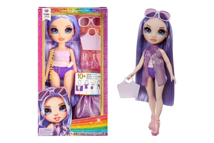 Rainbow High Swim and Style Fashion Doll - Violet