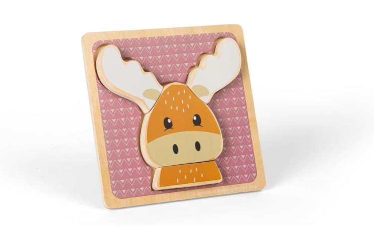 Bigjigs Wooden Reindeer Chunky Puzzle